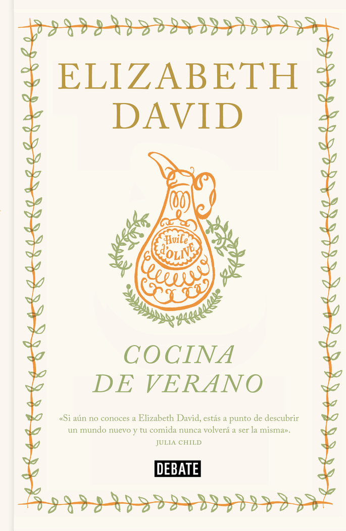 COCINA DE VERANO, de ELIZABETH DAVID | portada del libro