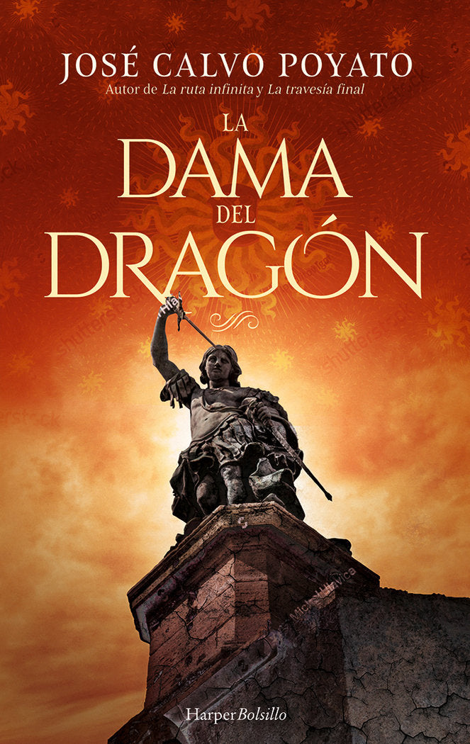 LA DAMA DEL DRAGON, de CALVO POYATO, JOSE | portada del libro