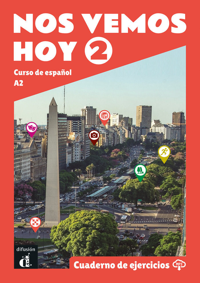 NOS VEMOS HOY 2 CUADERNO DE EJERCICIOS | portada del libro