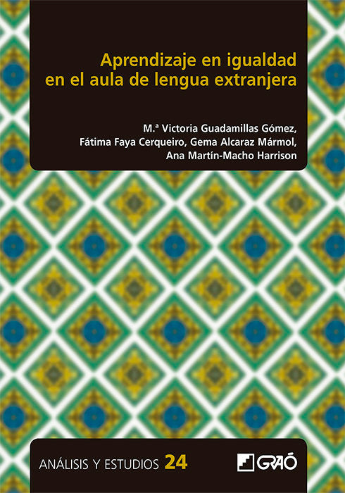 Aprendizaje en igualdad en el aula de lengua extranjera, de ALCARAZ MARMOL, GEMA | portada del libro