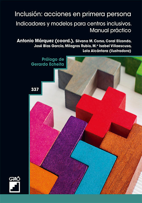 INCLUSION ACCIONES EN PRIMERA PERSONA, de ALCANTARA GUERRERO, MARIA DOLORES | portada del libro
