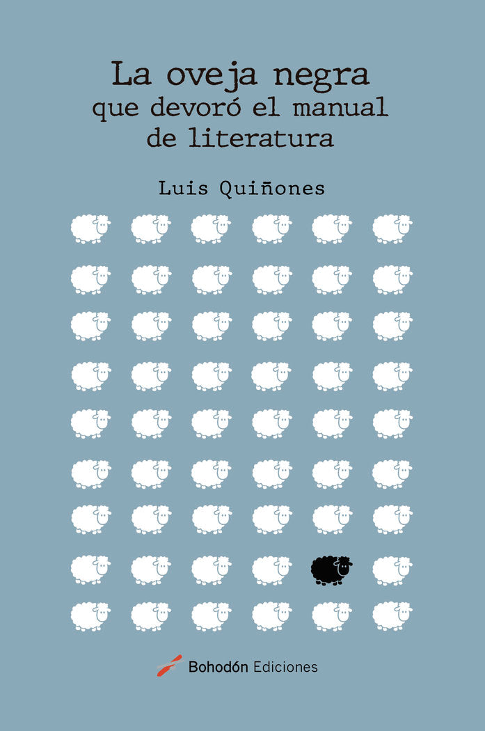 La oveja negra que devoró el manual de literatura, de Quiñones Cervantes, Luis | portada del libro