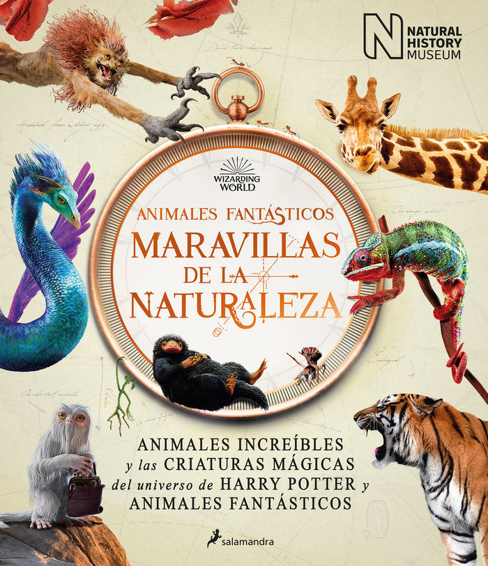 ANIMALES FANTASTICOS: MARAVILLAS DE LA NATURALEZA, de THE NATIONAL HISTORY MUSEUM | portada del libro