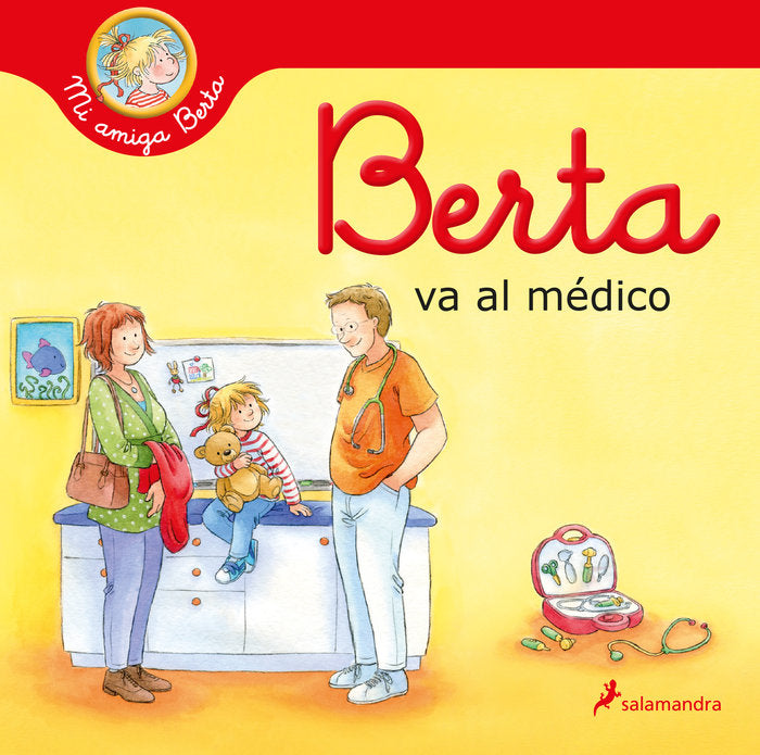 BERTA VA AL MEDICO, de SCHNEIDER, LIANE | portada del libro