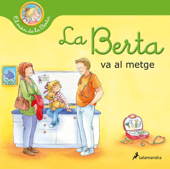 LA BERTA VA AL METGE, de SCHNEIDER, LIANE | portada del libro