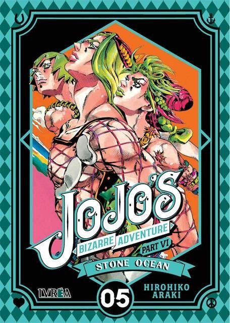 JOJO'S BIZARRE ADVENTURE 34 STONE OCEAN 05, de ARAKI, HIROHIKO | portada del libro