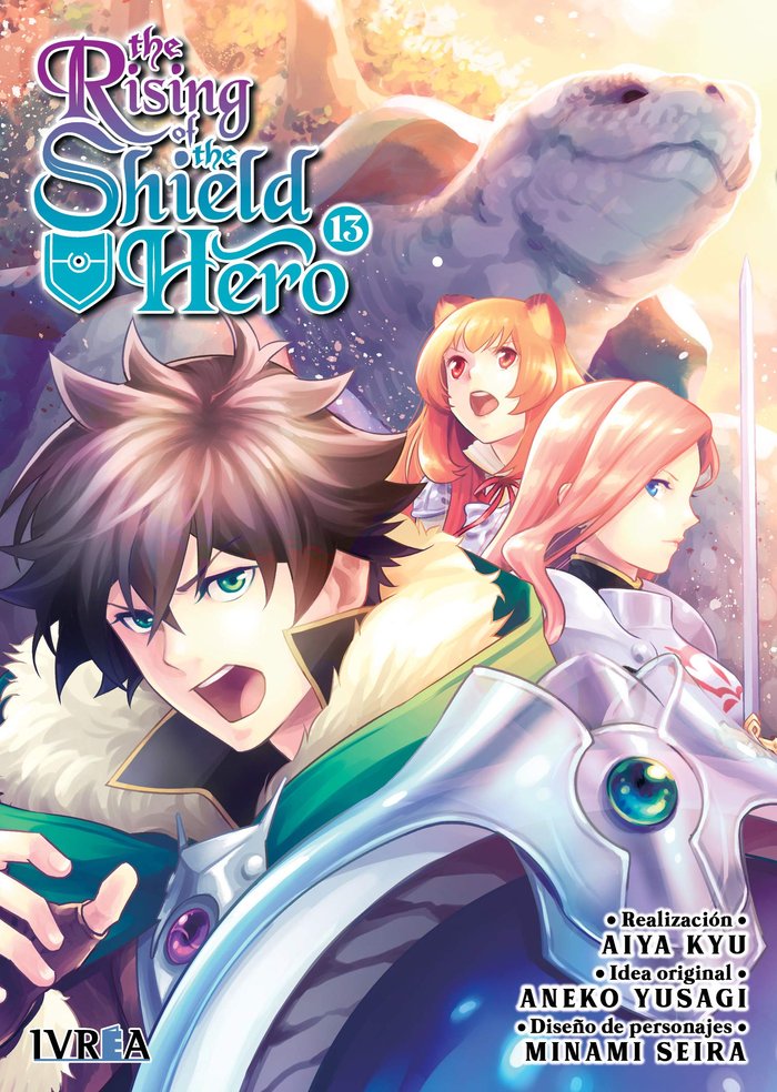 THE RISING OF THE SHIELD HERO 13, de AIYA, KYU | portada del libro