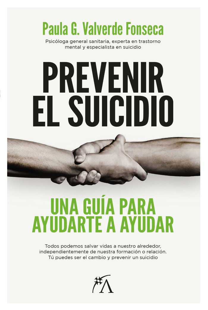 PREVENIR EL SUICIDIO, de PAULA Gª VALVERDE FONSECA | portada del libro