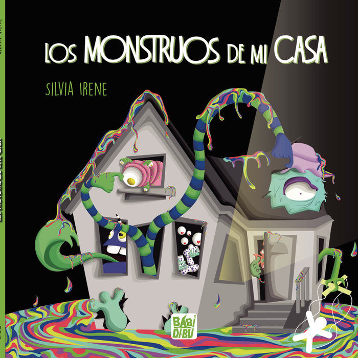 LOS MONSTRUOS DE MI CASA, de IRENE, SILVIA | portada del libro