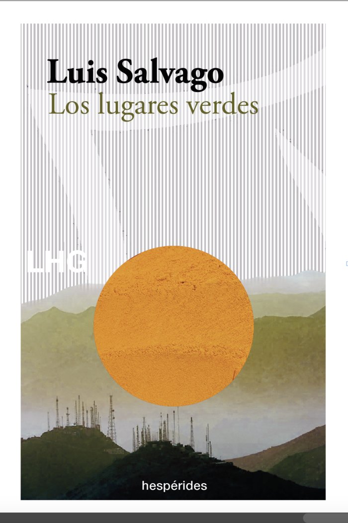 Los lugares verdes, de SALVAGO, LUIS | portada del libro