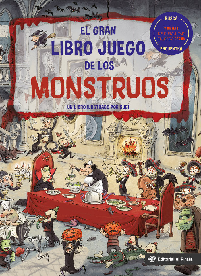 EL GRAN LIBRO JUEGO DE LOS MONSTRUOS, de SUBIRANA QUERALT, JOAN | portada del libro
