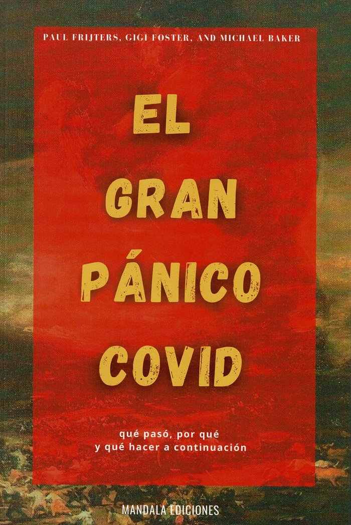 El gran pánico COVID, de Baker, Michael | portada del libro