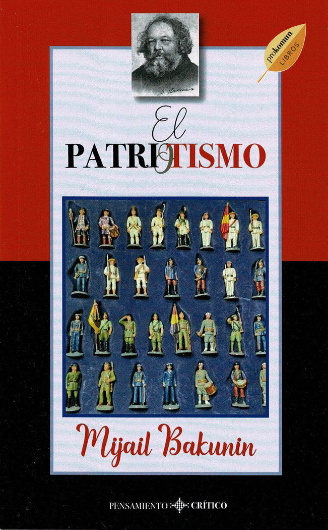 EL PATRIOTISMO, de Bakunin, Mijail | portada del libro