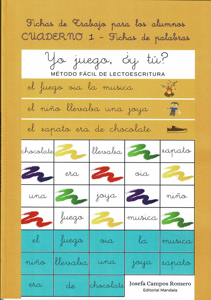 Yo juego, ¿y tú? Métodos de lectoescritura, de Campos Romero, Josefa | portada del libro