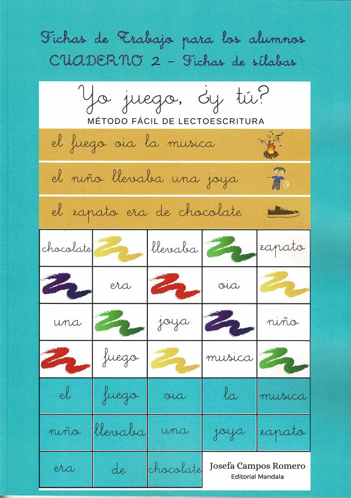 Yo juego, ¿y tú? Método fácil de lectoescritura, de Campos Romero, Josefa | portada del libro