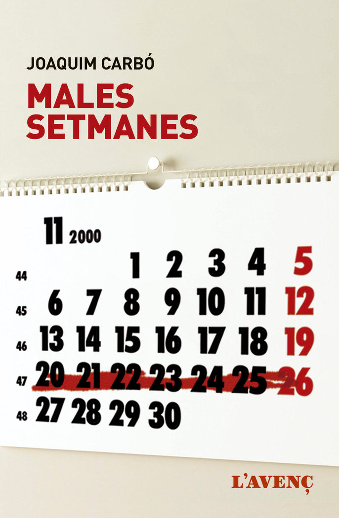 Males setmanes, de Joaquim, Carbó | portada del libro