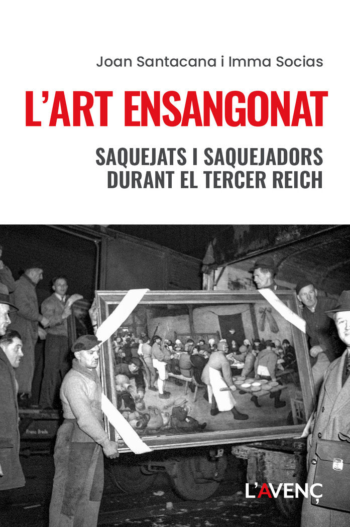 ART ENSANGONAT, L', de SANTACANA | portada del libro