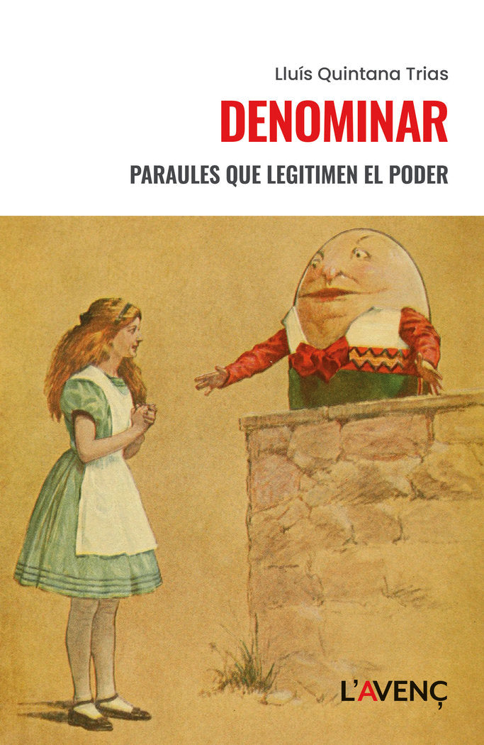 DENOMINAR, de QUINTANA TRIAS, LLUIS | portada del libro