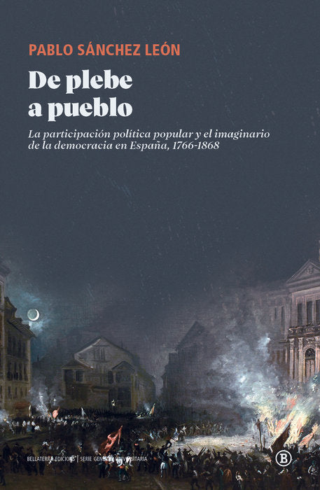 DE PLEBE A PUEBLO, de PABLO SANCHEZ LEON | portada del libro