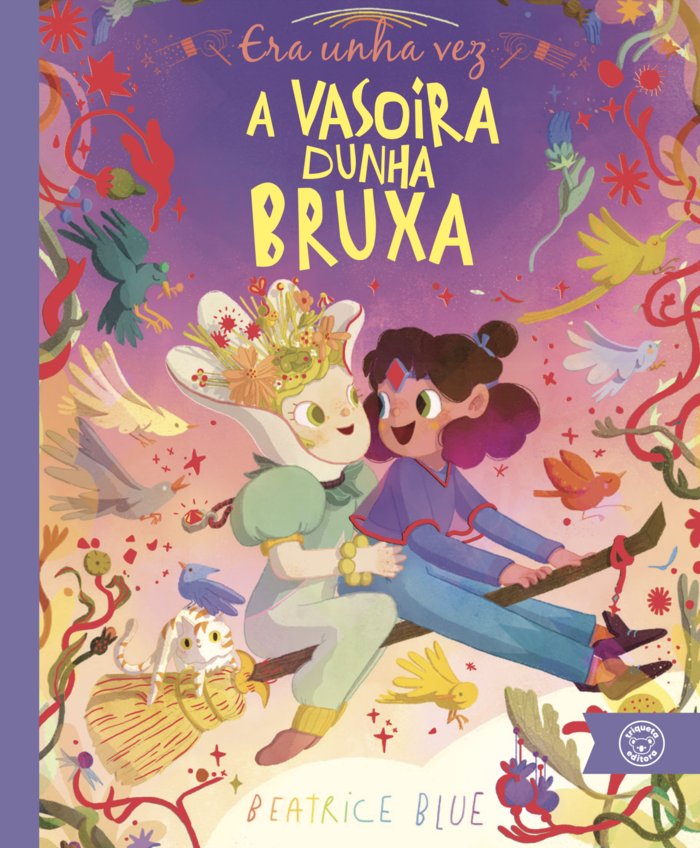 A VASOIRA DUNHA BRUXA, de BLUE, BEATRICE | portada del libro