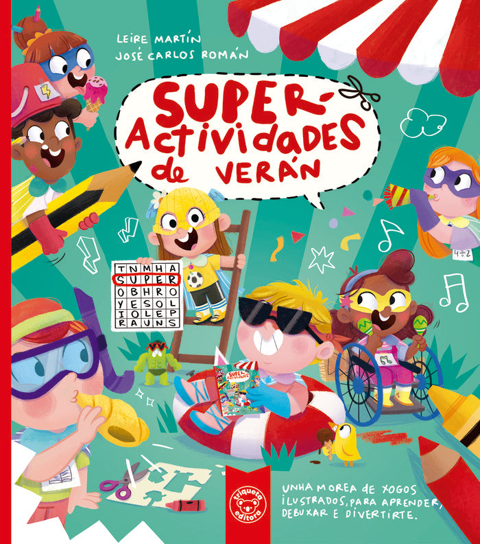 (G).SUPERACTIVIDADES DE VERAN.(INFANTIL), de ROMAN, JOSE CARLOS | portada del libro