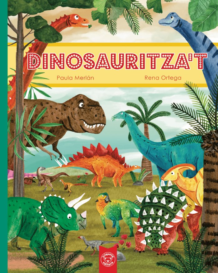 DINOSAURITZA'T, de MERLAN, PAULA | portada del libro