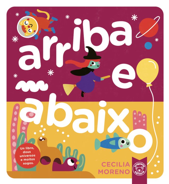 ARRIBA Y ABAIXO, de MORENO, CECILIA | portada del libro