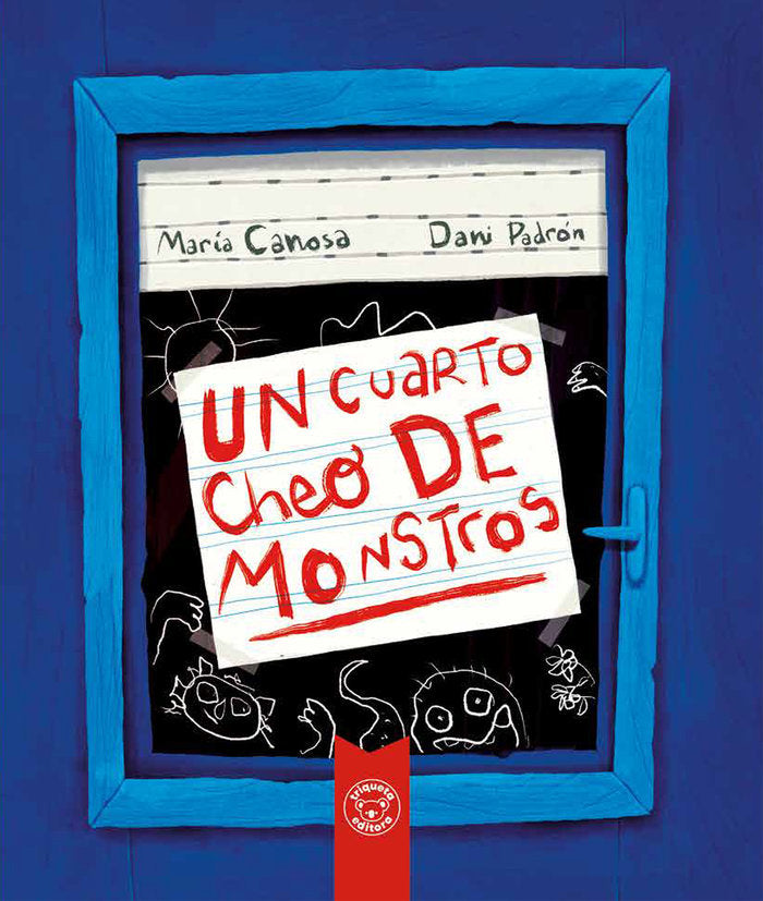 UN CUARTO CHEO DE MONSTROS, de CANOSA, MARIA | portada del libro
