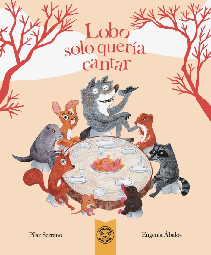 LOBO SOLO QUERIA CANTAR, de SERRANO, PILAR | portada del libro
