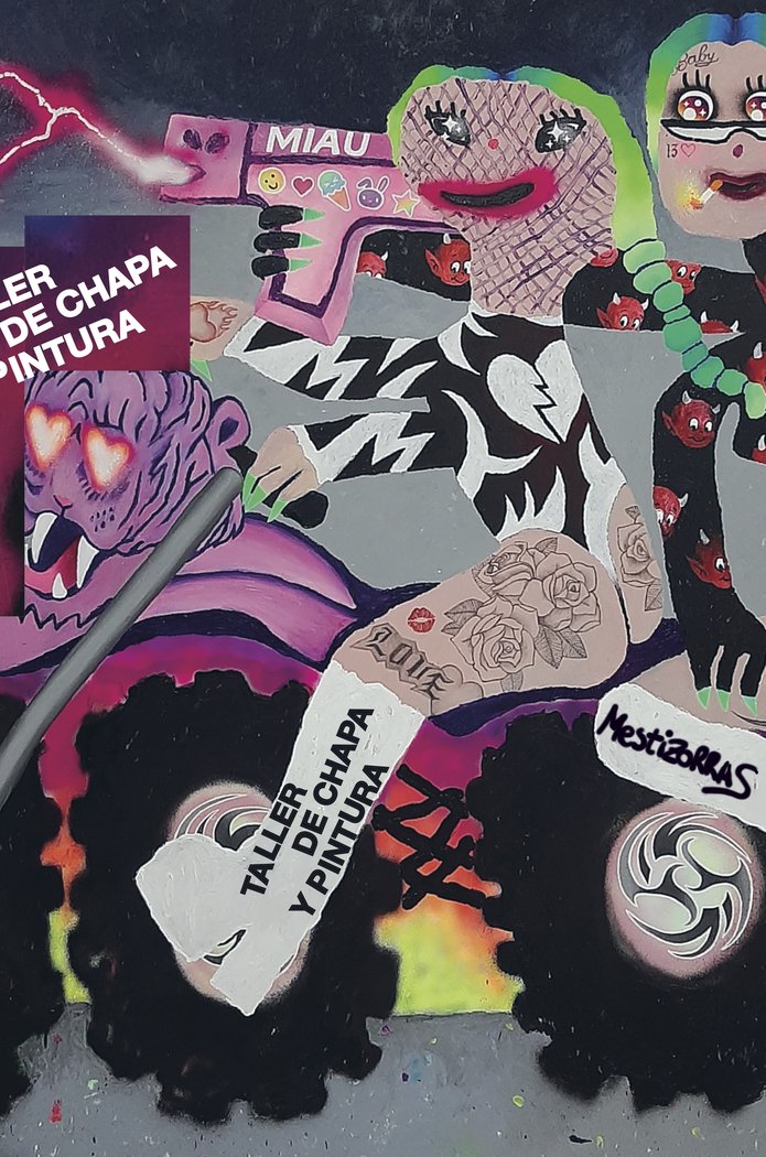 Taller de chapa y pintura, de MESTIZORRAS | portada del libro