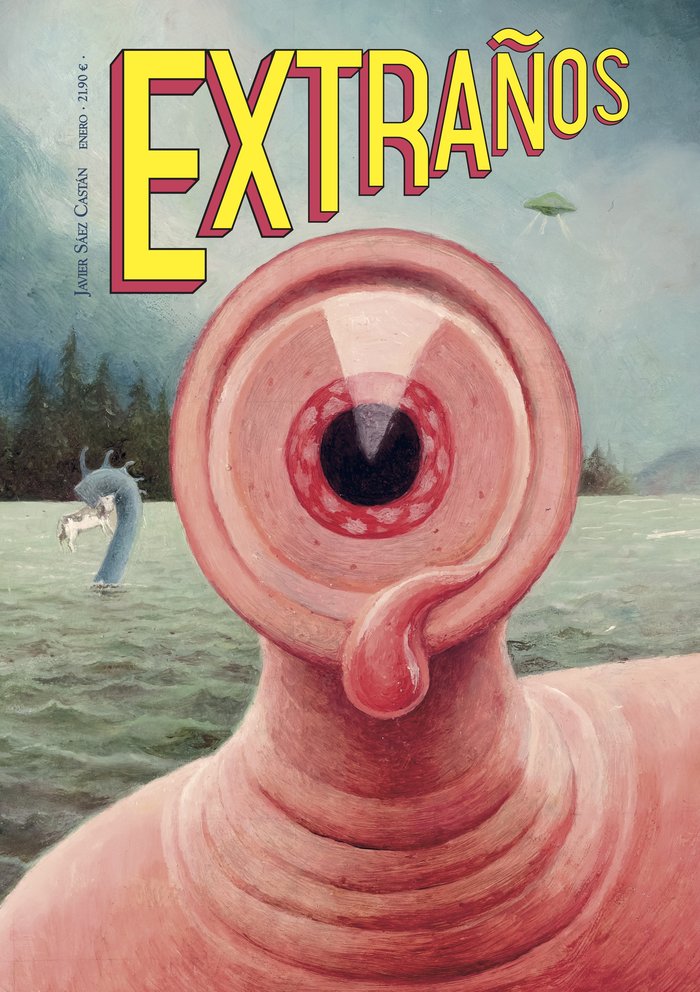 EXTRAÑOS, de SAEZ CASTAN, JAVIER | portada del libro