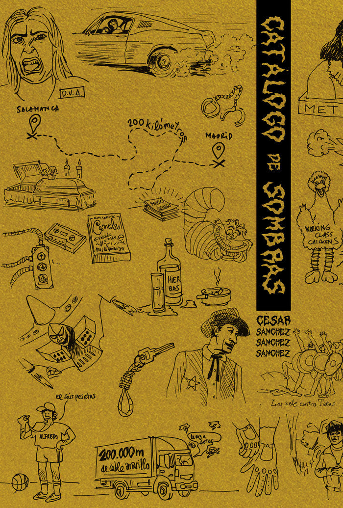 CATALOGO DE SOMBRAS, de SANCHEZ SANCHEZ, CESAR | portada del libro