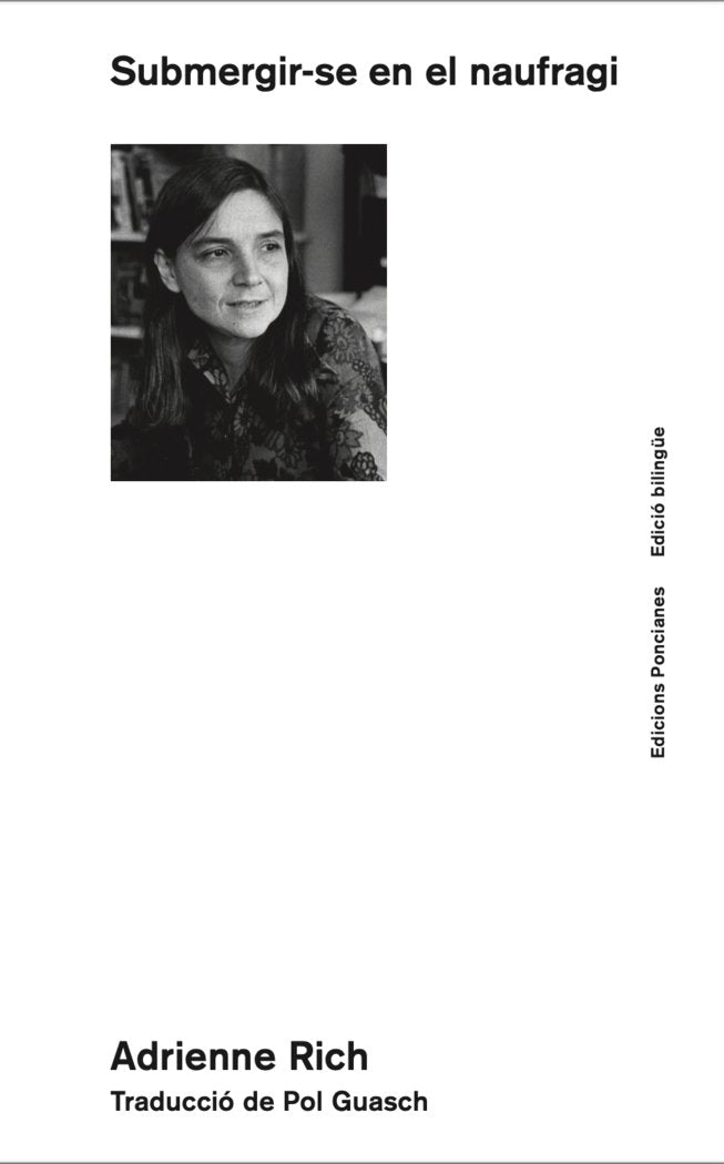 Submergir-se en el naufragi, de ADRIENNE RICH | portada del libro