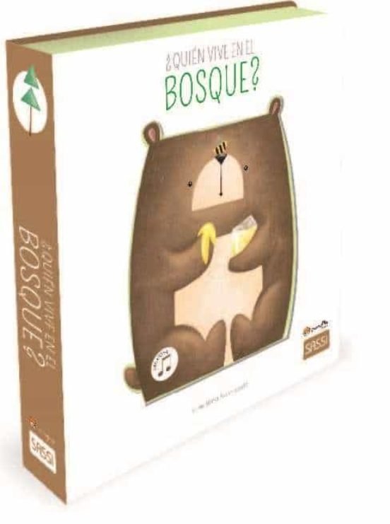 QUIEN VIVE EN EL BOSQUE LIBROS CON SONIDO, de V. BONAGURO | portada del libro