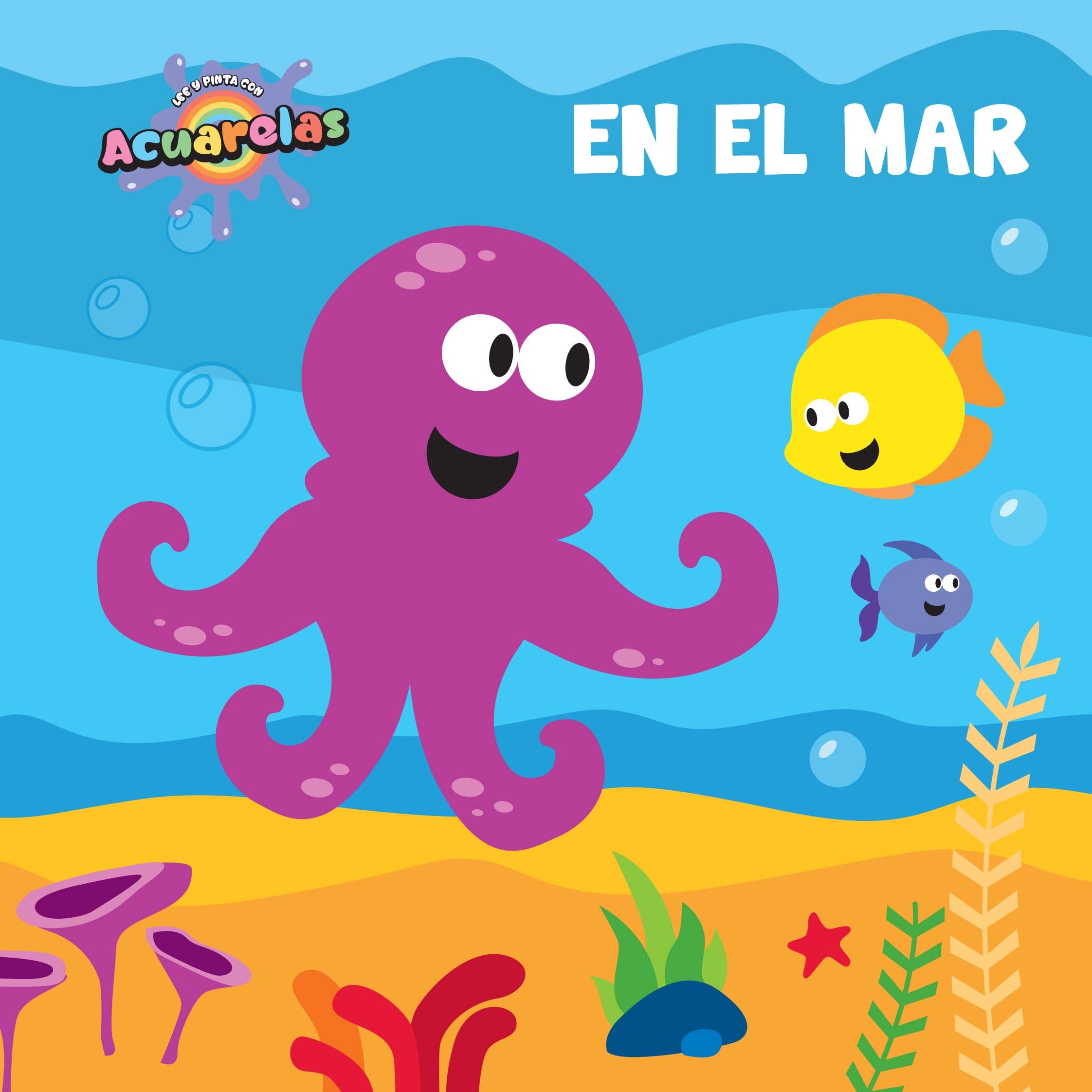 MEGA ART PACK EN EL MAR, de VARIOS AUTORES | portada del libro