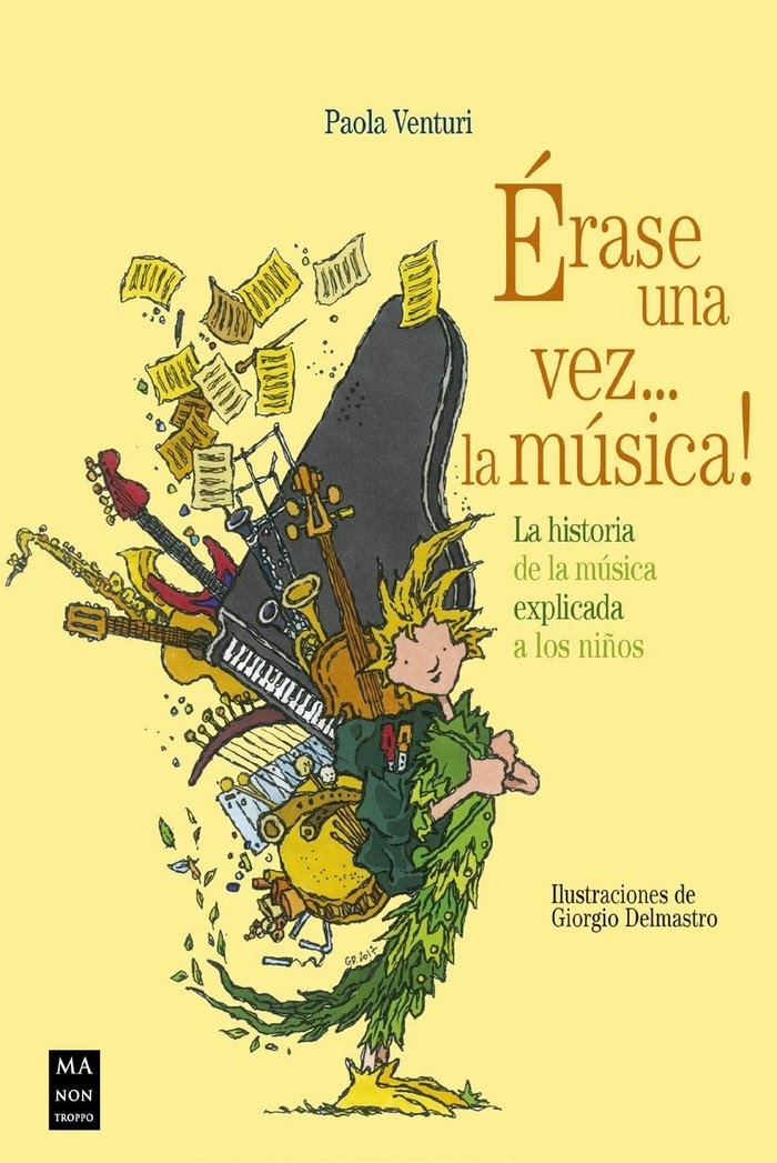 ERASE UNA VEZ... LA MUSICA, de VENTURI | portada del libro