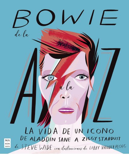 BOWIE DE LA A A LA Z, de STEVE WIDE | portada del libro