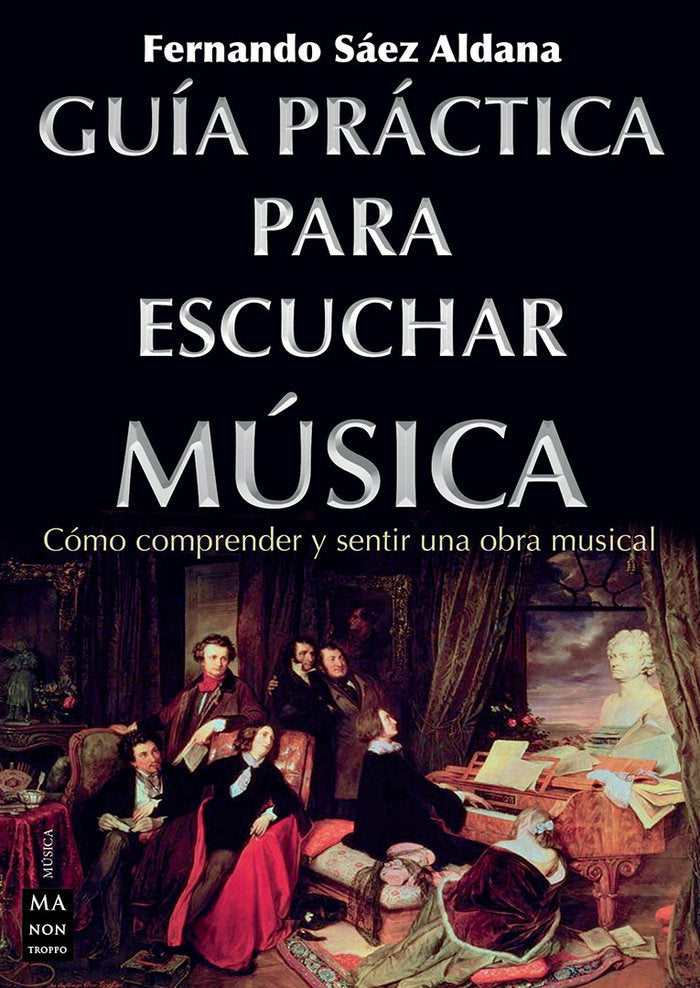 GUIA PRACTICA PARA ESCUCHAR MUSICA, de FERNANDO SAEZ ALDANA | portada del libro