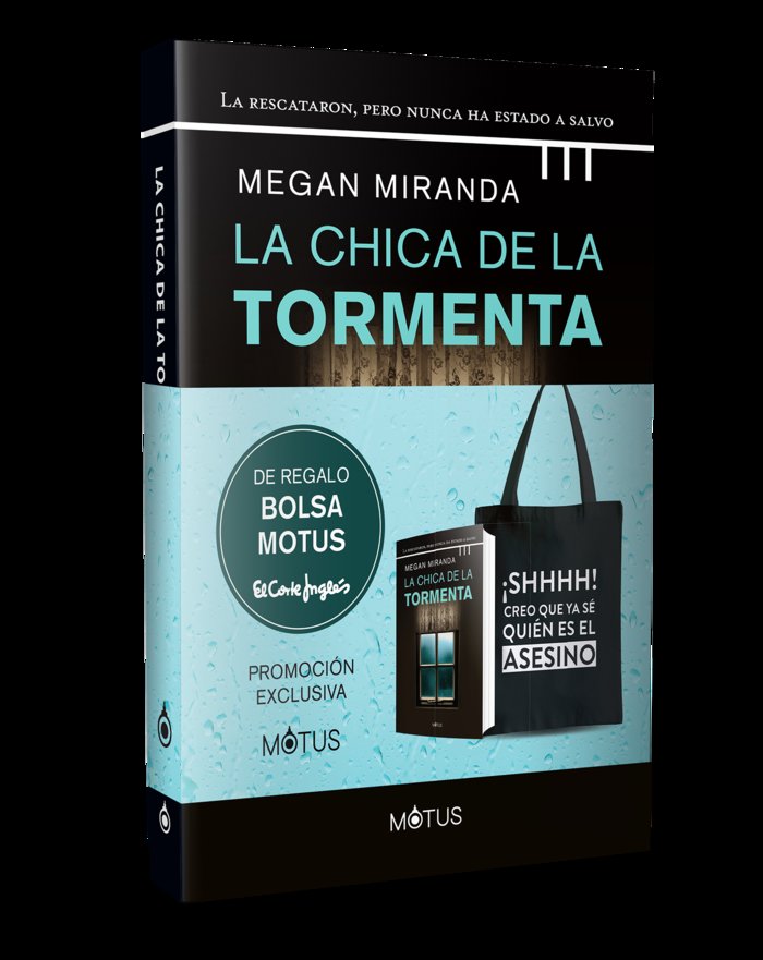 Pack Regalo La chica de la tormenta, de MIRANDA, MEGAN | portada del libro