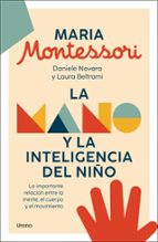 La mano y la inteligencia del niño, de Maria Montessori | portada del libro