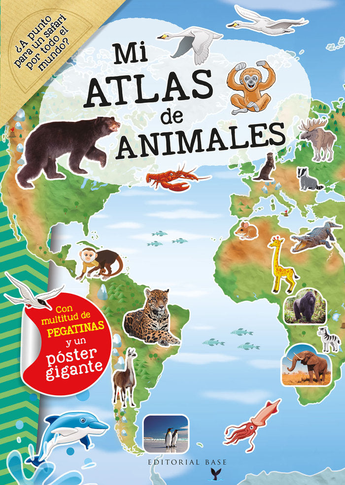 MI ATLAS DE ANIMALES, de DOZOUVAN DER KAR, GALIA LAMI | portada del libro