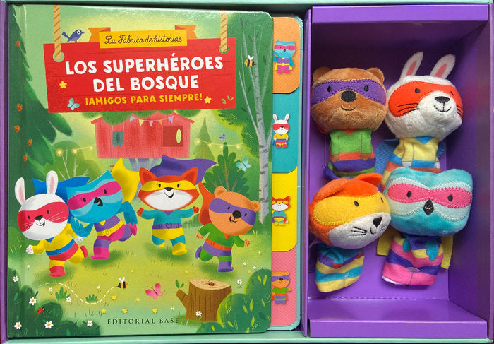 LOS SUPERHEROES DEL BOSQUE. ¡AMIGOS PARA SIEMPRE!, de TAYLOR, DAN | portada del libro