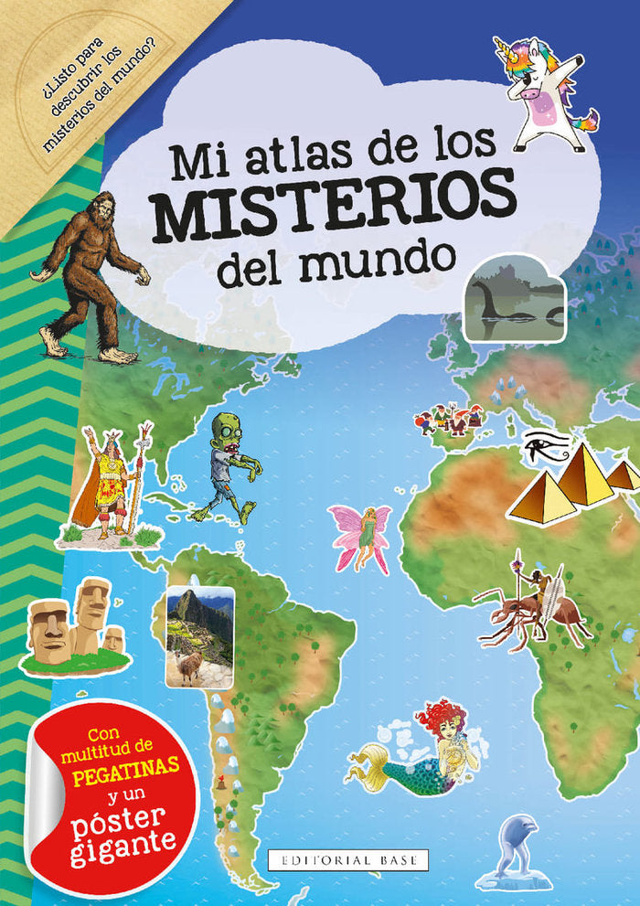 MI ATLAS DE LOS MISTERIOS DEL MUNDO, de REGALADO, GUSTAVO | portada del libro