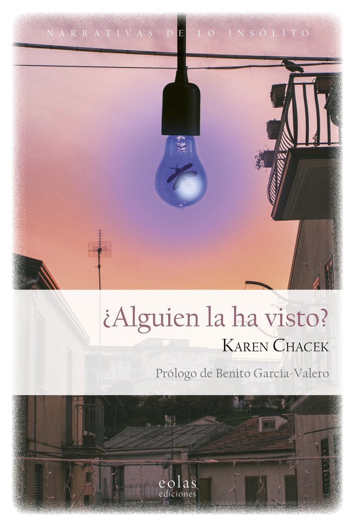 ALGUIEN LA HA VISTO, de CHACEK, KAREN | portada del libro