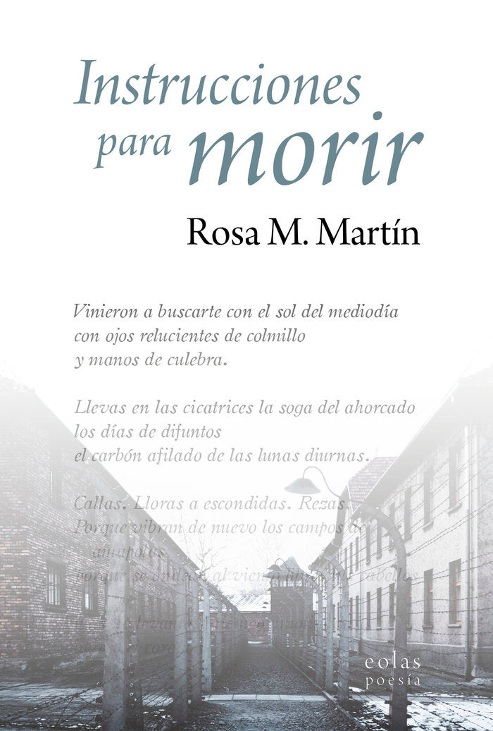 Instrucciones para morir, de M. MARTIN, ROSA | portada del libro