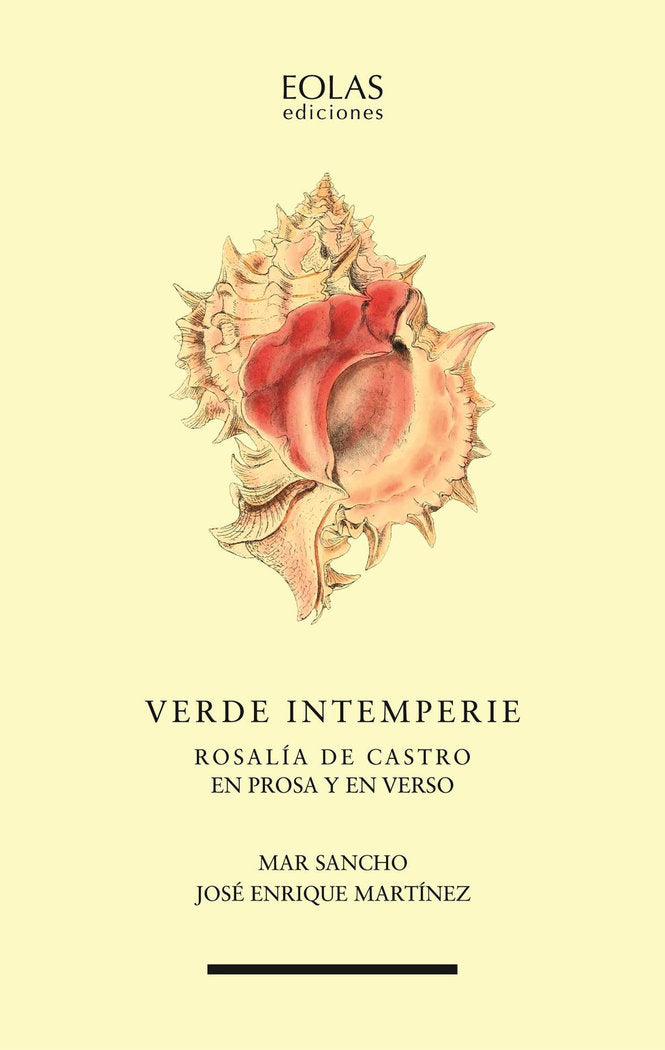 VERDE INTEMPERIE, de SANCHO, MAR | portada del libro