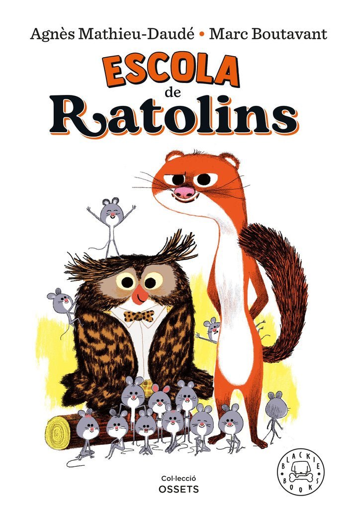 Escola de ratolins, de MATHIEU-DAUDE, AGNÔS | portada del libro
