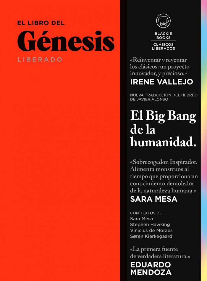 EL LIBRO DEL GENESIS . **2-CLASICOS LIBERADOS/BLACKIE BOOKS**, de , ANONIMO | portada del libro