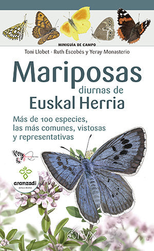 MARIPOSAS DIURNAS DE EUSKAL HERRIA, de ESCOBES, RUTH | portada del libro