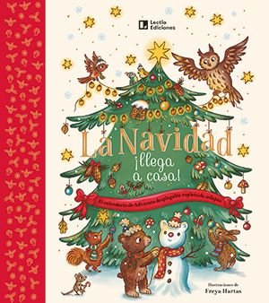 NAVIDAD LLEGA A CASA LA, de HARTAS FREYA | portada del libro
